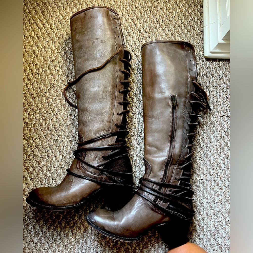 Freebird boots lace up